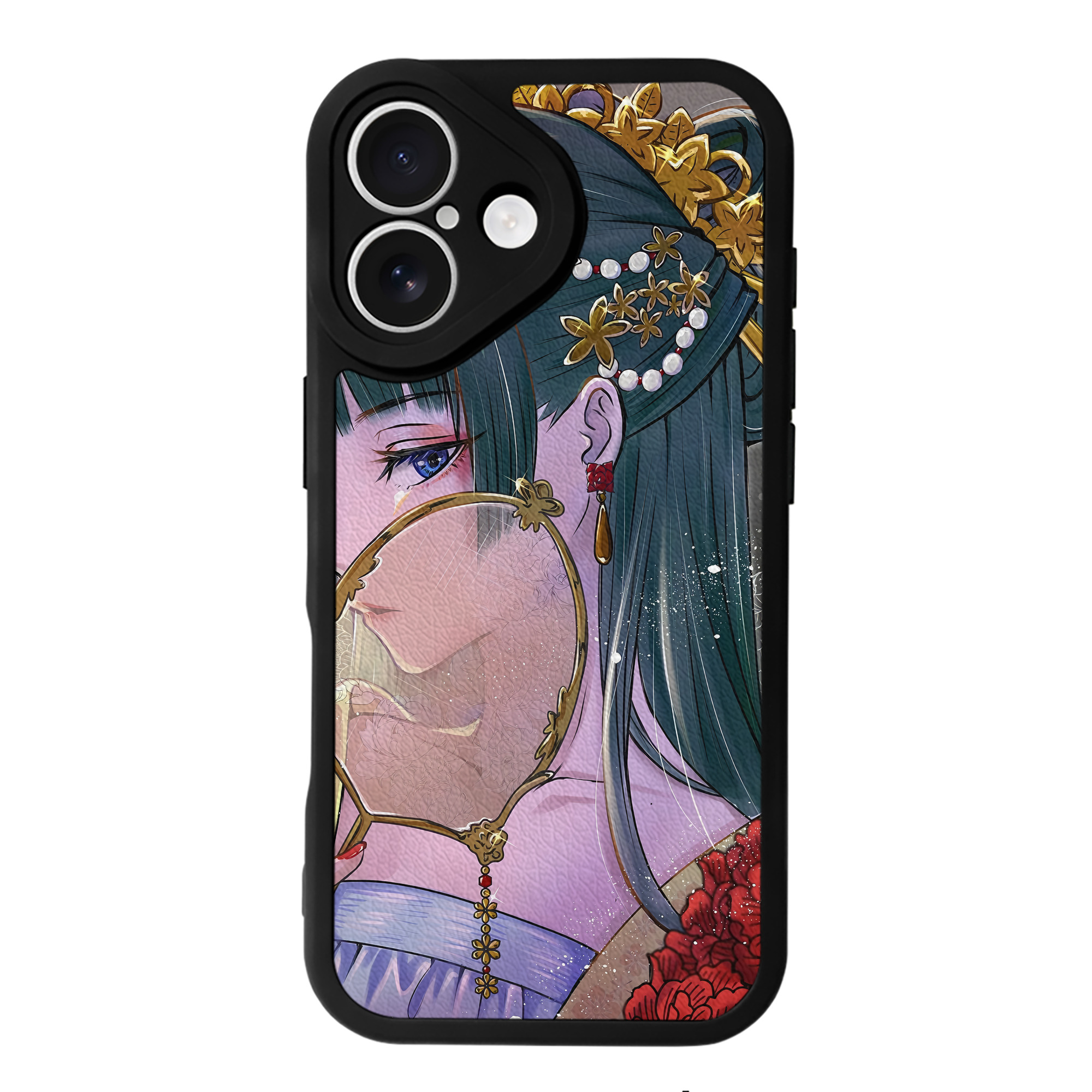 （画像用） 薬屋のひとりごと The Apothecary Diaries 【iPhone 16シリーズ対応】シリコンスマホケース（レザー調） 材質：シリコン